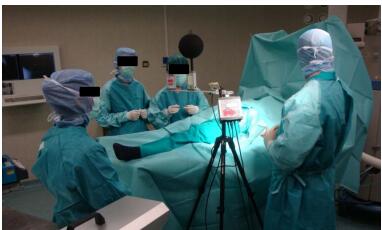 真正的手術(shù)室真實(shí)操作中的室內(nèi)空氣質(zhì)量